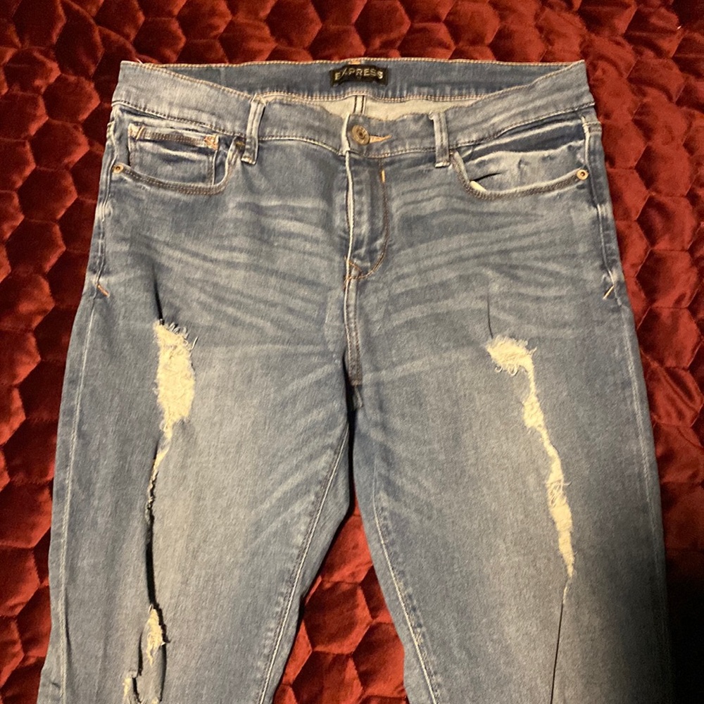 Excellent used condition Express Ultimate Stretch legging mid rise size 12